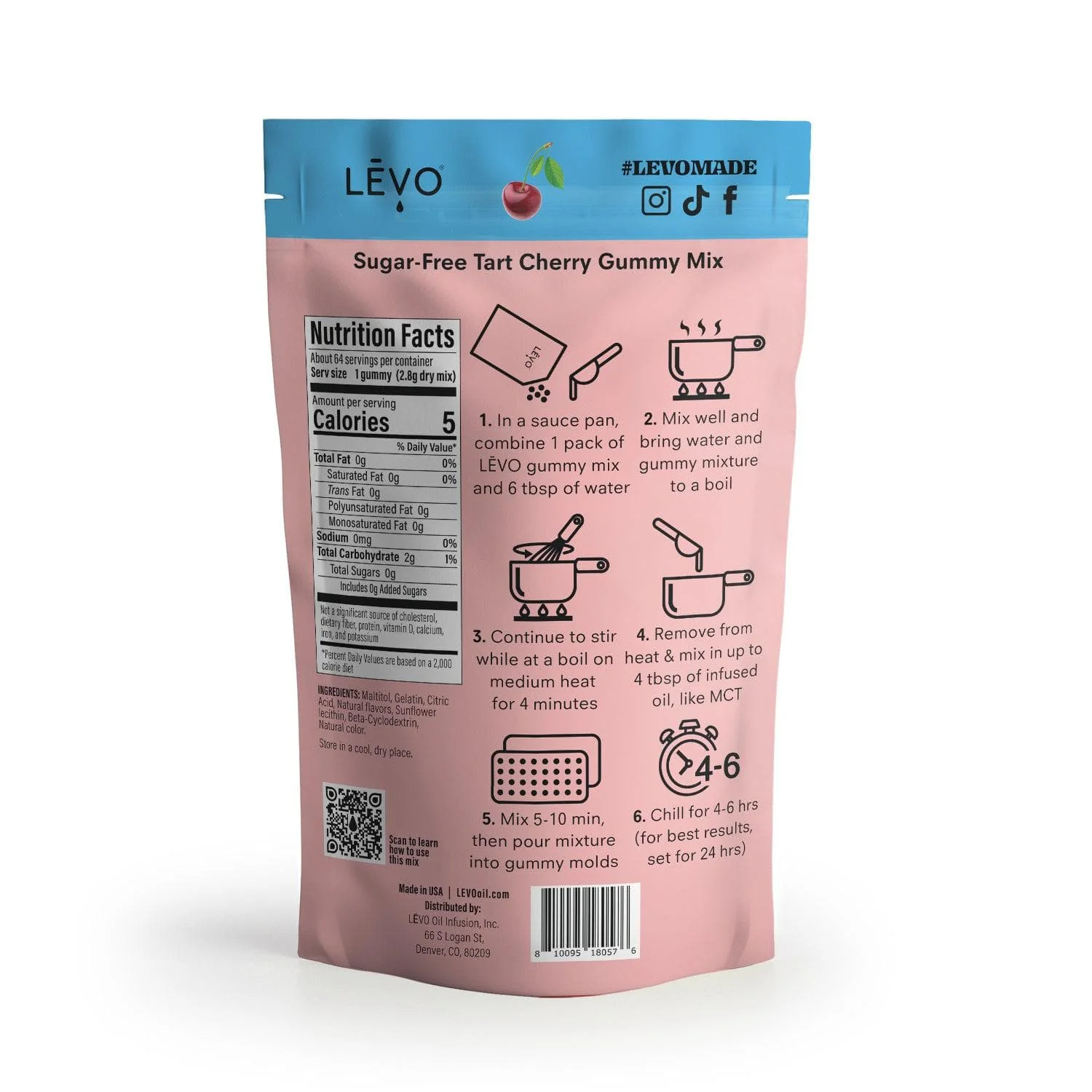 Gummy Mix - Tart Cherry (Sugar Free) - Image 4