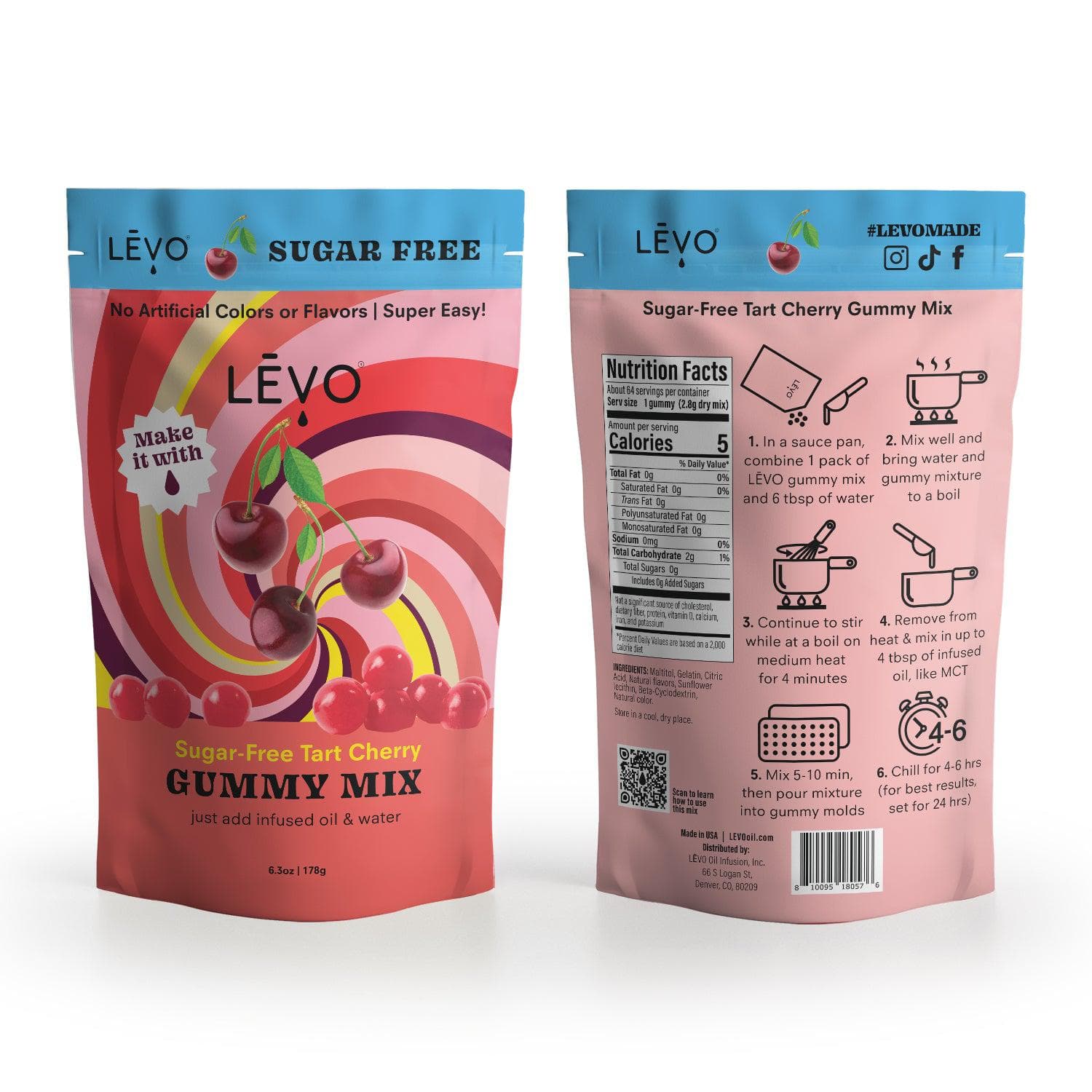 Gummy Mix - Tart Cherry (Sugar Free) - Image 5