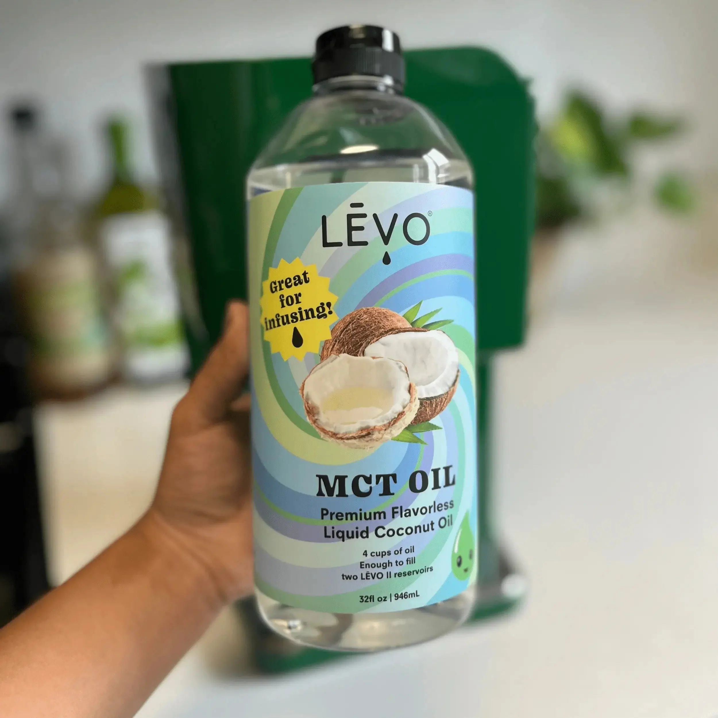 Premium MCT Liquid Coconut Oil 32oz (2 pack) - Image 3